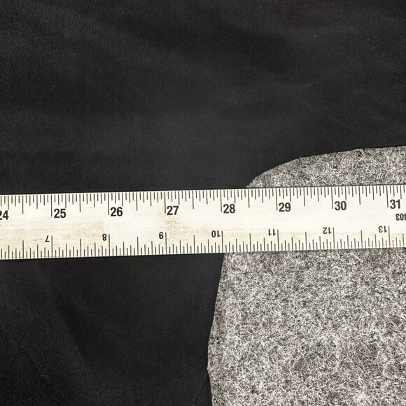 Lands’ End Black Vintage Blouse WMNS 4 Crew Neck Pullover Top Office Chic - Picture 7 of 12